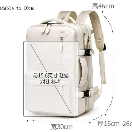 Travel Backpack 46x30x20 Cabin Waterproof Y2k Bags Carryon For Laptop 15.6 Inch High Quality Ryanair With USB Charging Sports