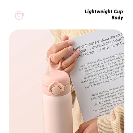 500ML Thermos Bottle Vacuum Flasks Tumbler 304 Stainless Steel Thermal Water Bottle Keep Hot And Cold Insulated Cup Drinkware