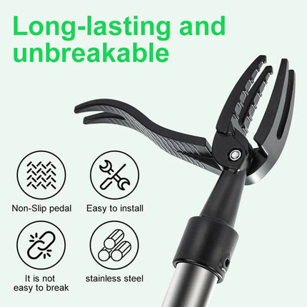 Weeding Head Replacement Claw Root Remover Foot Pedal Weed Puller Stand Up Gardening Digging Weeders Hand Garden Weed Puller