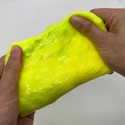 Crunchy Squishy Lemon Stress Ball Toy Crispy Handmade Color-Changing Lemon Squishy Fidget Ball ASMR Sensory Stress Relief Toy