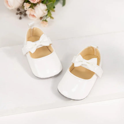 Spring and Autumn Fashion Baby Shoes Bow Soft Bottom Anti slip Sneaker Baby Versatile Princess Shoes
