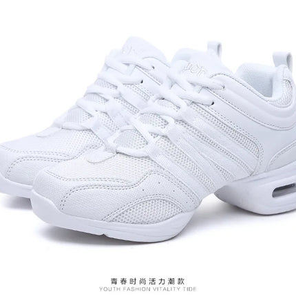 Large Size Women's Dance Shoes Soft Outsole Woman Breath Jazz Hip Hop Shoes Sports Sneakers Ladies Girl Modern Jazz Dancing 2025
