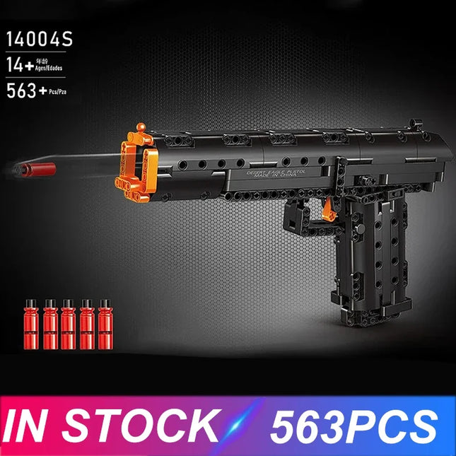 MOULD KING 14004 Desert Eagle Technical Battle Gun Model Assembly DIY Handmade Toys Building Bricks Toys Set Birthday Gifts