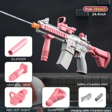 Automatic Summer Electric Toy Water Gun Large-capacity Water Gun Beach Outdoor Water Fight Swimming Pool Toys Gifts