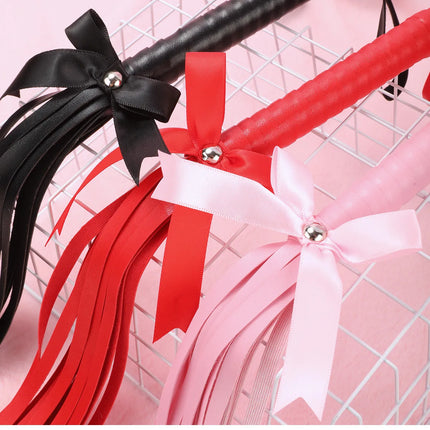 Slave Bowknot Whips Restraint Fetish Spanking Flogger Sexy Adults Games Bdsm Bondage Sex Toys For Couples Exotic Accessories ﻿