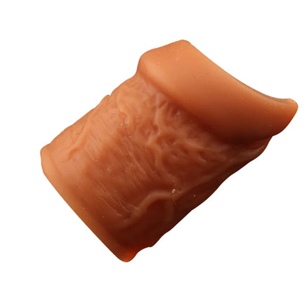 Sex Toys For Men Silicone Reusable Cock Ring Penis Enlargement Glans Foreskin Rings Male Chastity Cage Penis Massage Lock Delay