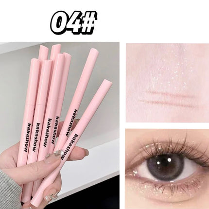 Double-end Lying Silkworm Eyeliner Pencil Diamond Glitter Matte Aegyosal Pen Brightening Cream Shadow Highligher Eye Makeup