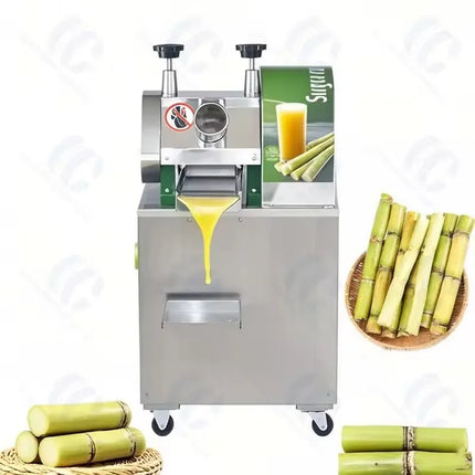 Automatic Cane Juice Squeezer / Power-Operated Electric SugarCane Juicer / Juice Extractor Press for Convenient Sugar Cane