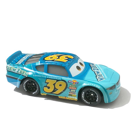 Disney Pixar Cars Residents Of Radiator Springs Anime Character Mater Fillmore Sheriff Lizzie Alloy Toy Car For Children