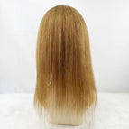 Golden Blonde 27 / Straight / VIRGIN HAIR|20inches|Free Part