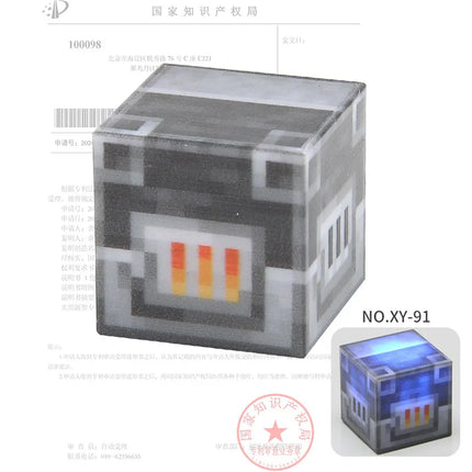 Light-Up Magnetic Blocks 2cm - Set of 10 Pieces