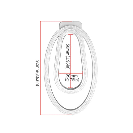 Sissy Hollow Fufu Clip Penis Hide Lock Chastity Lock Male Urethral Chastity Device Pussy Training Clip Cock Cage Sex Toy for Men