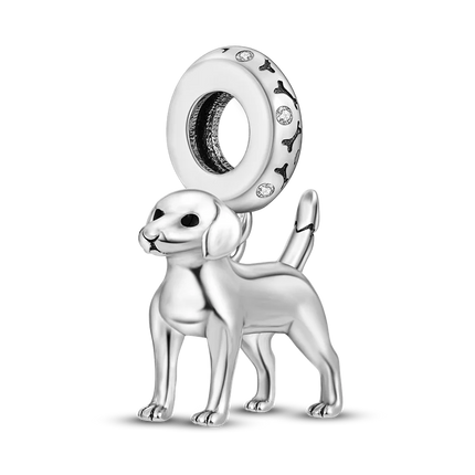 Animal Series 925 Sterling Silver Horse Squirrel Elephant Llama Snake Fox Charm fit Bangle Bracelet Original Silver Jewelry