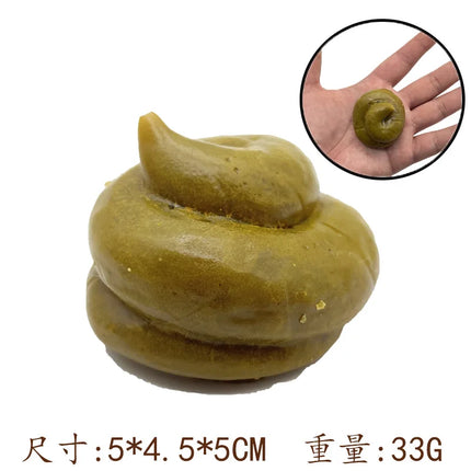 Creative Poop Toy Simulation Stool Soft Rubber Decompression Squeeze Prank Gift For April Fools Stress Relief