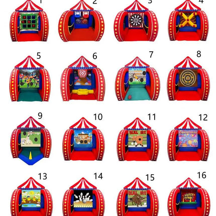 Halloween Themed 5 in 1 Bundle Game Inflatable Carnival Game