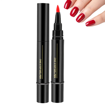 Nail Polish Gel Pen Quick Drying Nail Polish Art Pens Fast Dry Nail Color Pen Nail Varnish Pens for Women Girls Friends Family