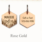Rose Gold / L 1.19X1.375Inch
