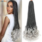 T Grey Color / 14inches / 1 Packs(16 Strands)