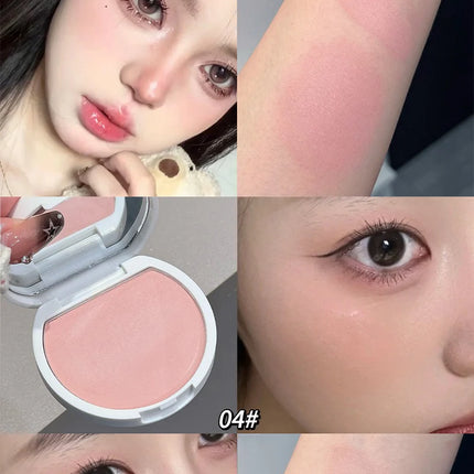Monochrome Soft Mist Blush Highlights Cream Tangerine Peach Natural Apricot Nude Pink Cheek Purple-Blue Matte Brighten Makeup