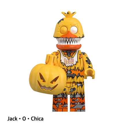 WM6097 WM6170 WM6173 V1004 Blocks Anime Nightmare Games Bricks Toy Dolls Model Building Blocks Toys Gifts Assemble Toys