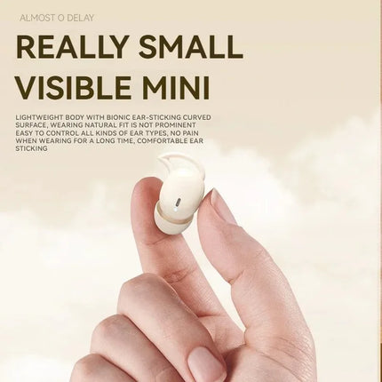 Wireless Bluetooth M73 Sports Game Music Mini Invisible Sleep Built in Microphone Earphones Suitable for Android IOS