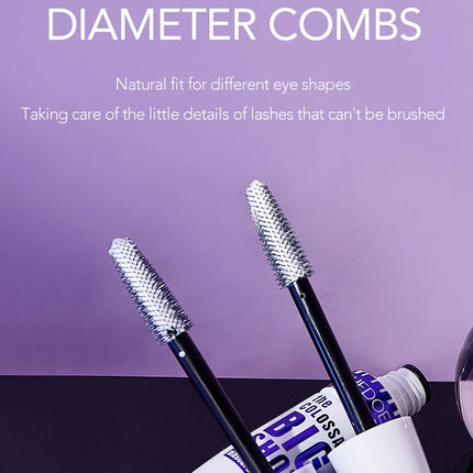 5D Volume Mascara Lasting Styling Waterproof Quick Dry WHITE Curling Lengthen Long Eyelash Silk Extension Cream Тушь Для Ресниц