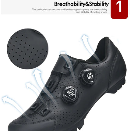Cycling Sneaker MTB Men Sports Dirt Bike Shoes SPD Pedal Mountain Bicycle Footwear Speed Racing Man Flat Off Road Cycling Shoes