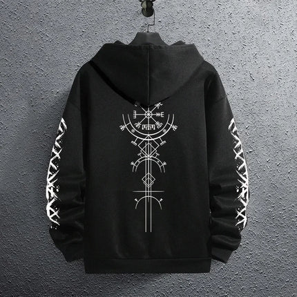 2025 Brand New Black Sweatshirts Autumn Winter Male Daily Casual Sporty Jogging Hoodie Men's Outwear Fashion Pullover