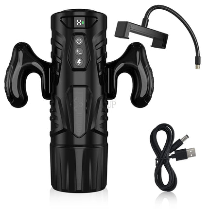 Telescopic Rotating Male Masturbator 7 Thrusting Rotation Modes Automatic Mastubator Cup for Men Blowjob Sex Toys Penis Pump