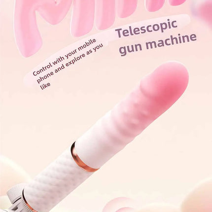 Telescopic Sex Machine Dildo Vibrator With Suction Cup Vaginal G Spot Automatic Up Down Massager Anal Plug Stimulator Sex Toys