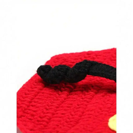Newborn Photography Outfit Handmade Knitted Cartoon Animal Mickey Costume Jumpsuit Ear Cap Hat Overall Romper Clothes Fotografia