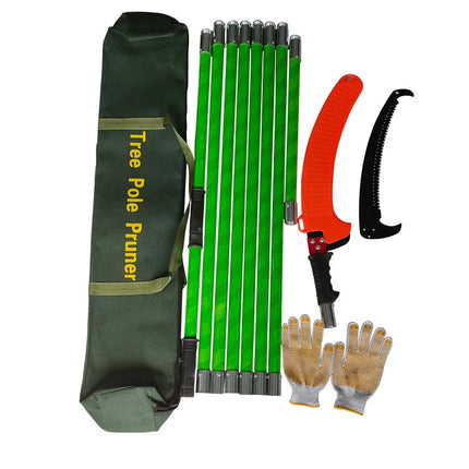 Insulation Pruning Saw Garden Fruit Tree Branch Pruning Saws High Altitude Extended Telescopic High Branches Prune Hand Saws