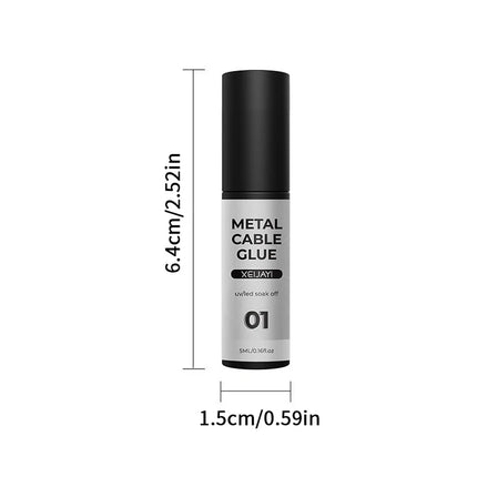 5ml Super Bright Silver Metallic Painting Liner Gel Nail Polish Drawing Stripe Graffiti Mirror Pull Line UV Gel Varnish