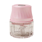 Pink / 6 blades glass body
