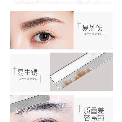 5pcs eyebrow epilator sets for women Makeup Beauty Eyebrows Hair Removal Styling Tool steel blade Facial Razor trimmer