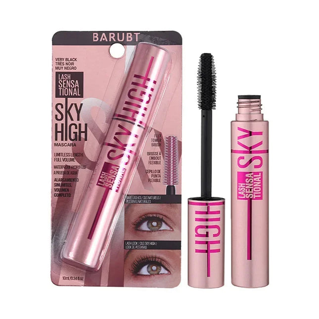 Lengthening Waterproof Mascara Long-lasting Silky Eyelashes Makeup Sweat-resistant Non-smudging Easy-to-remove Eye Cosmetic
