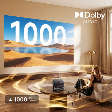 Dangbei N3 Max 4K Projector 1000ISO Lumen Hight Brightness Global Version For Home Theater 60-150 Inch Dolby Vision Beamer