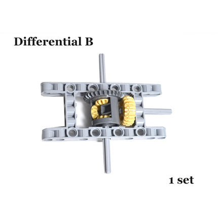 MOC Technology Parts Kit Building Blocks Differential Gear Kit Engine Cylinder Building Blocks Model Car 65413  62821 V6 V8 V12