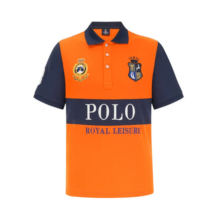 New Oversized Men's Polo Shirt Classic Great Designers Royal Leisure Button Collar T-shirt Golf Plus Size XS-7XL Male Clothing