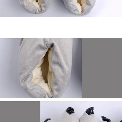 Cartoon Slippers Stitch Animal Claw Kigurumi Onesies Pajamas Shoes Kids Adult Kawaii Funny Paws Casual Cosplay Prop Party Wear