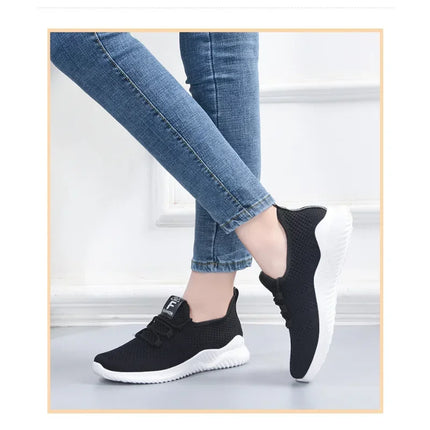 2023 Women's Casual Sneakers Summer Comfortable Breathable Platform Shoes Fashion Women Versatile Lace-up Shoe women's sneakers