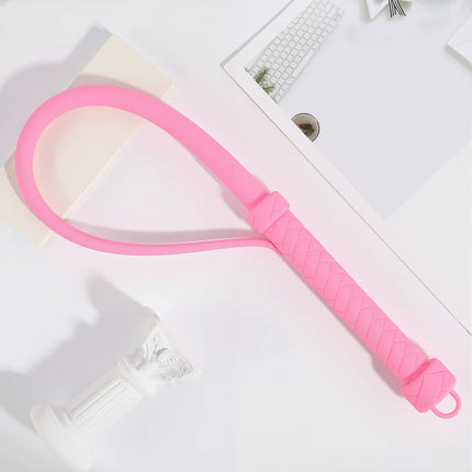 All Silicone Flogger High Elasticity BDSM Whip Spanking Caning Paddle For Adult SM Games Sexyshop Erotic Accessories Adult Toys