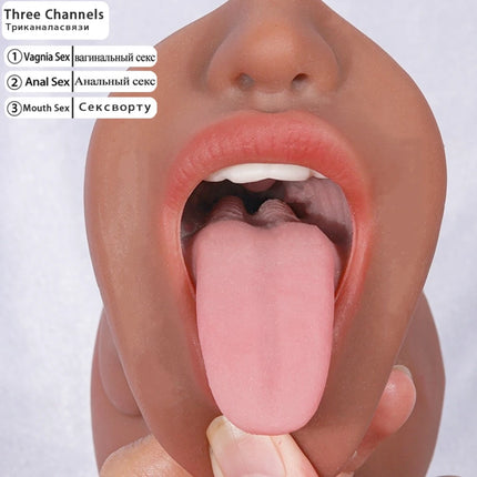 Mouth Oral Silicone Vagina Japanese Masturbator Male Men's Toys for Adults 18 Adult Goods Erotic Products Sex Shop Rubber Pussy