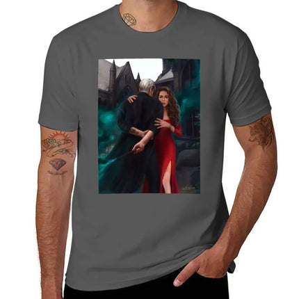 New manacled dramione T-Shirt cute tops plus size tops sports fans anime figures heavy weight t shirts for men