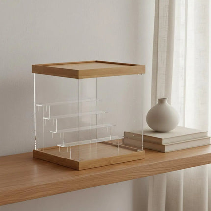Blind Box Display Stand Layered Design Multi-Tier Display Cabinet for Collector Room