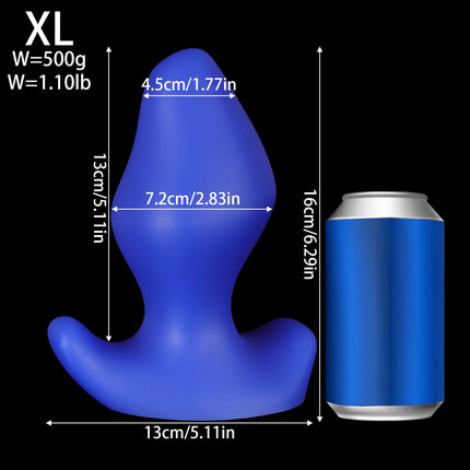 Wearable Anti Drop Anal Plug Dilator Prostate Massage Big Butt Anal Training Wear Anal Butt Plug For Women Men Adult Sex Toys