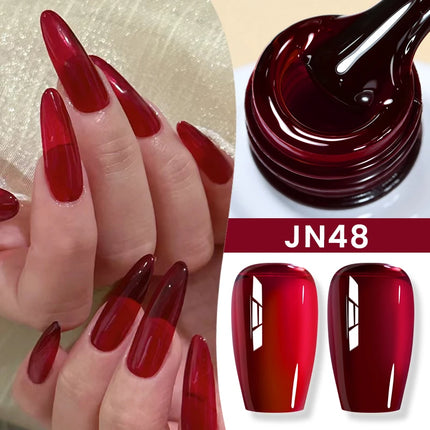 BORN PRETTY 10ml Flow Light White Cat Magnetic Gel Nail Polish Ultra Shine Soak Off UV Gel Mirror Glass Bead Gel Nail Art