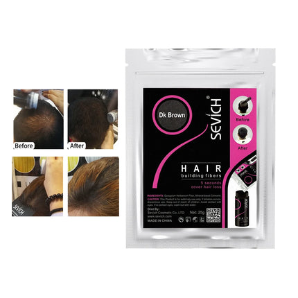 10 Color Keratin Hair Building Fiber Hair Loss Fiber Natural Hair Thickening Fibers Concealer Refill Anti Hair Loss Products