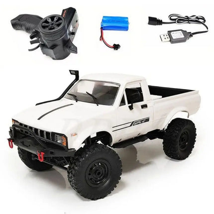 WPL Truck C64-1 C24-1 Full Scale Upgrade 1/16 Off Road Pickup RC Truck Children's RC CARS Electric Gift Toy