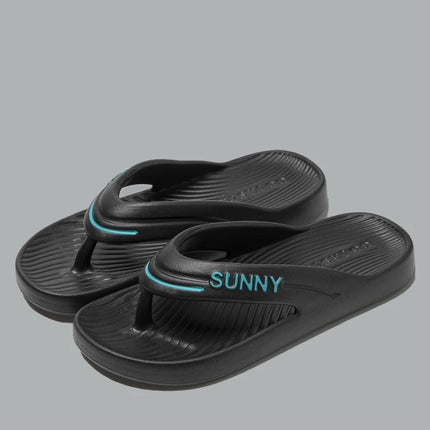 Thick Platform EVA Flip Flops For Women Summer Clip Toe Non Slip Beach Sandals Woman Men Comfortable Soft Sole Cloud Slippers